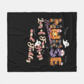 Paediatrics Nurse Fun Halloween Design Essential Fleece Deken (Voorkant (Horizontaal))