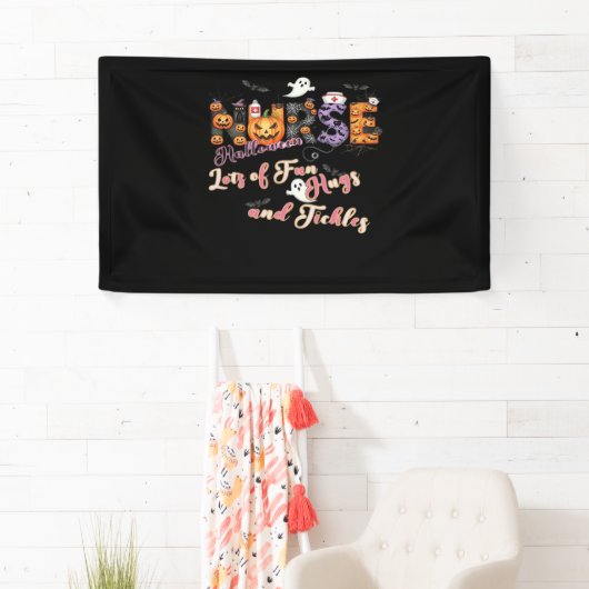 Paediatrics Nurse Fun Halloween Design Essential Spandoek (Insitu)