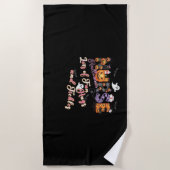 Paediatrics Nurse Fun Halloween Design Essential Strandlaken (Voorkant)