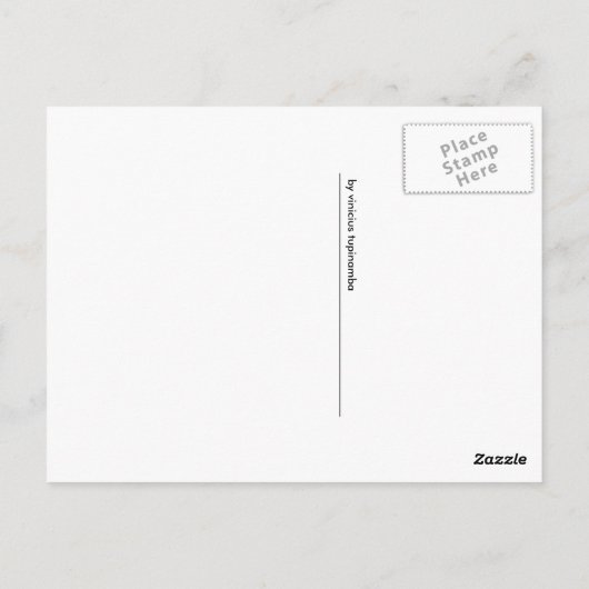 paella briefkaart (Achterkant)