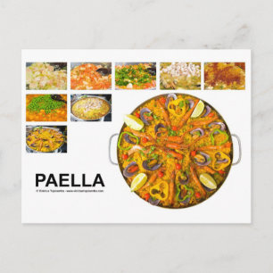 paella briefkaart