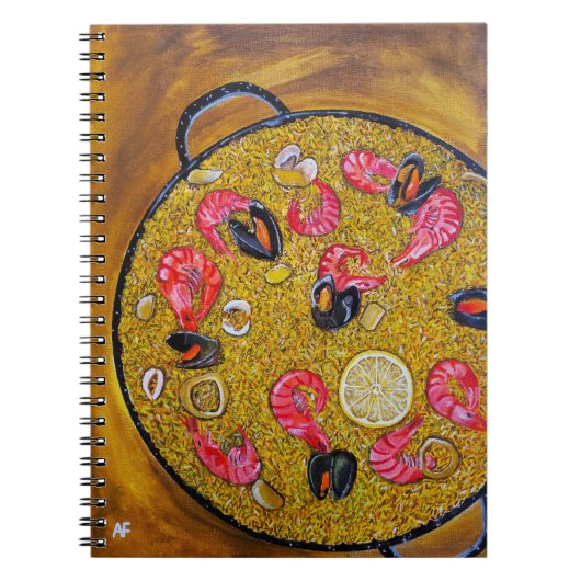 Paella De Marisco Notitieboek (Voorkant)