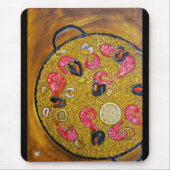 Paella De Marisco Schilderij van Alfred Fox Muismat (Voorkant)