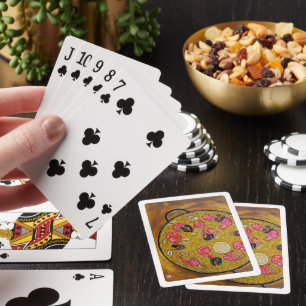 Paella De Marisco Schilderij van Alfred Fox Pokerkaarten