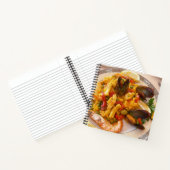 Paella Food Notebook Notitieboek (Binnen)