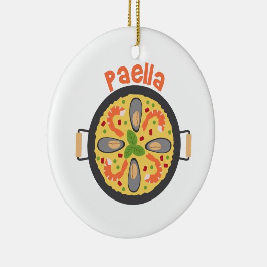Paella Keramisch Ornament (Rechts)