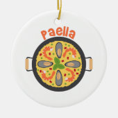 Paella Keramisch Ornament (Voorkant)