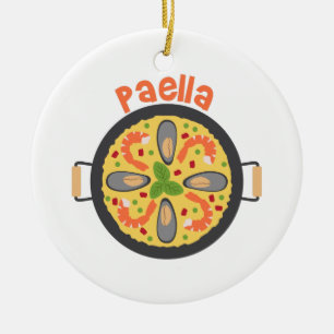Paella Keramisch Ornament