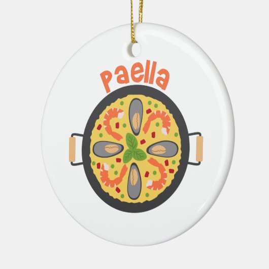 Paella Keramisch Ornament (Links)