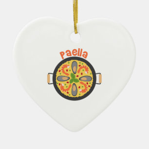 Paella Keramisch Ornament
