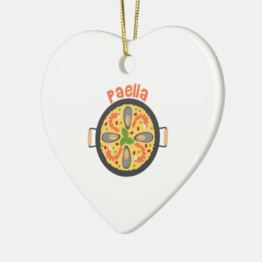 Paella Keramisch Ornament (Links)