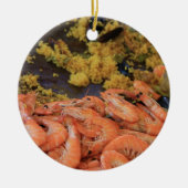Paella kerstversiering keramisch ornament (Voorkant)