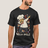 Paella Lover Mannen Spaanse chef-kok Spaans eten P T-shirt (Voorkant)