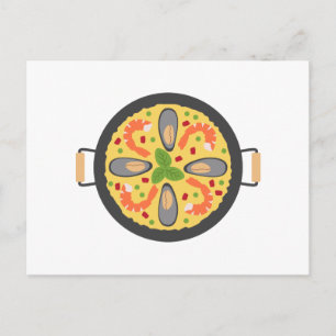 Paella Meal Briefkaart