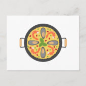 Paella Meal Briefkaart (Voorkant)