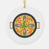 Paella Meal Keramisch Ornament (Voorkant)