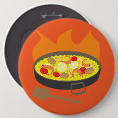 Paella Ronde Button 6,0 Cm (Voorkant /achterkant)