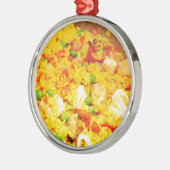 Paella-schaal Metalen Ornament (Links)