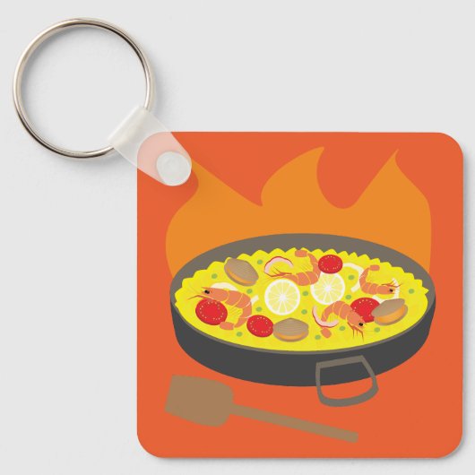 Paella Sleutelhanger (Voorkant)