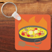Paella Sleutelhanger (Voorkant)