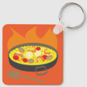 Paella Sleutelhanger (Achterkant)