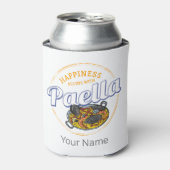 Paella Snack Spanje Paella Pan Souvenir Blikjeskoeler (Blikje Voorkant)