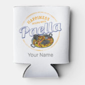 Paella Snack Spanje Paella Pan Souvenir Blikjeskoeler (Voorkant)