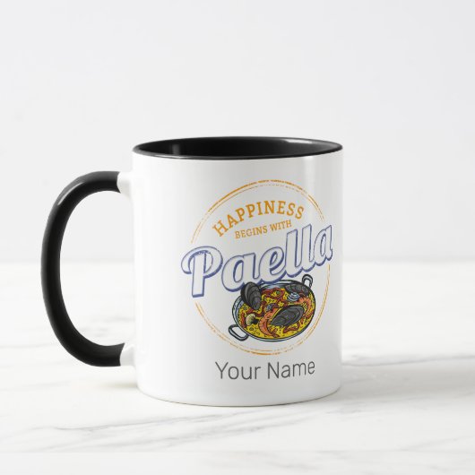Paella Snack  Spanje Paella Pan Souvenir Mok (Links)