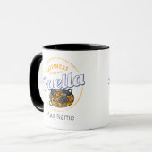 Paella Snack  Spanje Paella Pan Souvenir Mok (Voorkant links)