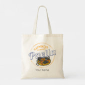 Paella Snack  Spanje Paella Pan Souvenir Tote Bag (Achterkant)