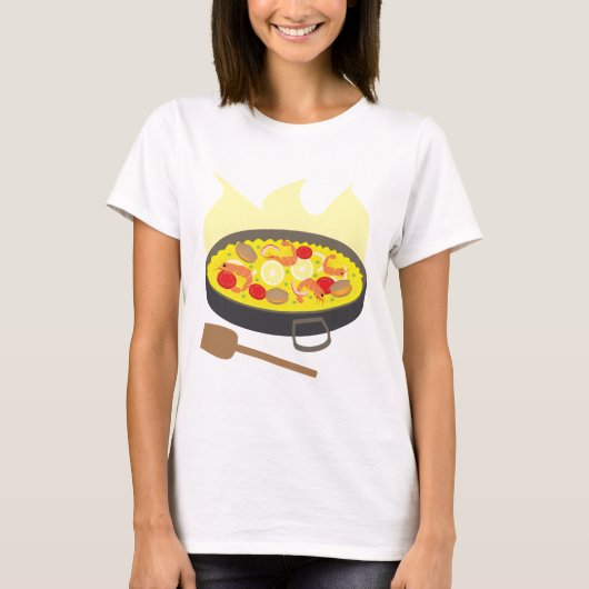 Paella T-shirt (Voorkant)