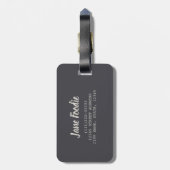 Paella wordt gekookt op een grillcadeau voor chef- bagagelabel (Achterkant verticaal)