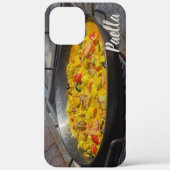 Paella wordt gekookt op een grillcadeau voor chef- Case-Mate iPhone case (Achterkant)