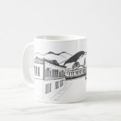 Paeroa New Zealand souvenir mok (Voorkant links)