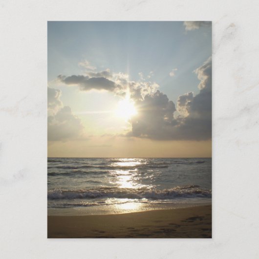 Paestum Beach Briefkaart (Voorkant)