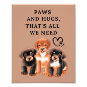 Paetjes en knuffels, meer hebben we niet nodig voo foto afdruk (Voorkant)