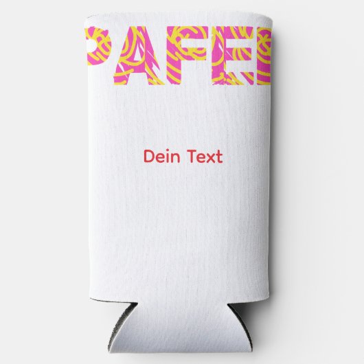 Pafel seltzer blikjeskoeler (Voorkant)