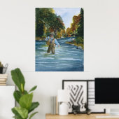 PaFlyFishing Poster (Thuiskantoor)