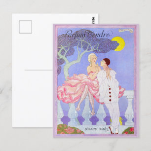 Pafum Tendre van George Barbier Briefkaart