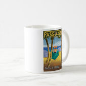 PAG BEACH POSTER KOFFIEMOK (Voorkant rechts)
