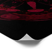 Pagaanwiel v1 - pareidoliepatronen poster (Hoek)