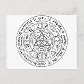 Pagaanwiel van het Jaar Briefkaart (Voorkant)