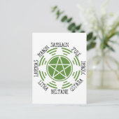 Pagaanwiel van het Jaar Briefkaart (Staand voorkant)