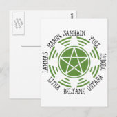 Pagaanwiel van het Jaar Briefkaart (Voorkant / Achterkant)