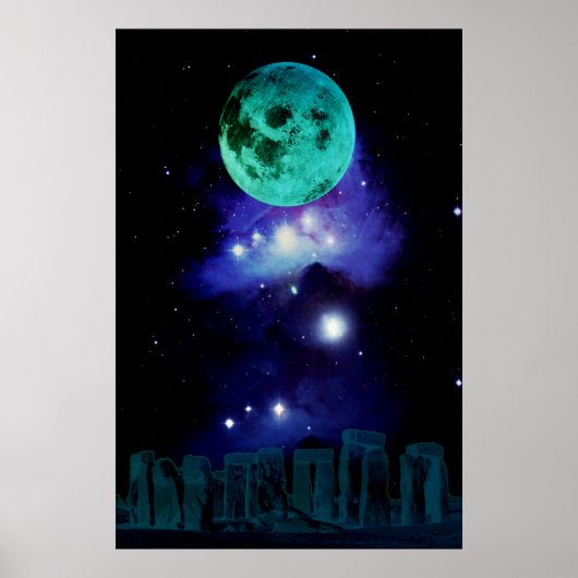 Pagan Blue Moon Poster (Voorkant)