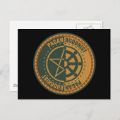 Pagan Buddhist Briefkaart (Voorkant / Achterkant)
