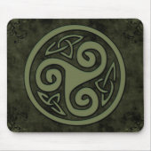 Pagan Celtic Triskelion Muismat (Voorkant)