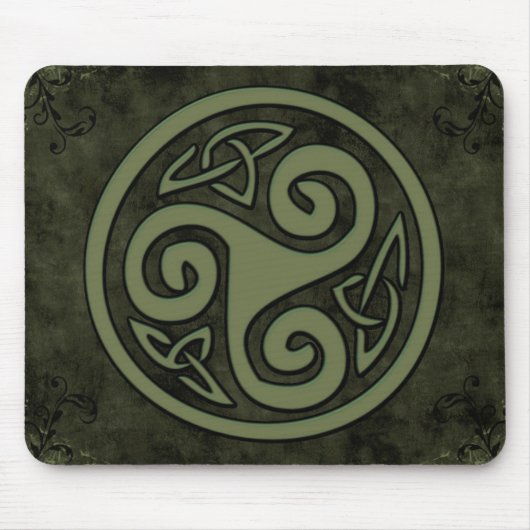 Pagan Celtic Triskelion Muismat (Voorkant)