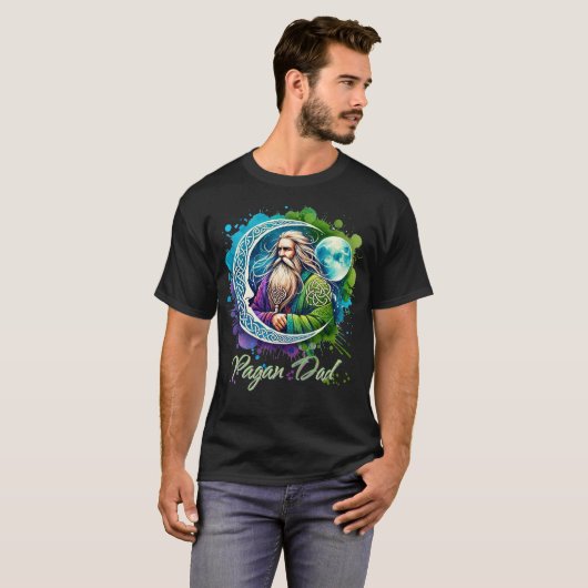 Pagan Dad T-shirt (Voorkant volledig)