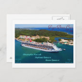 Pagan Dream Cruise Cozumel PC Briefkaart (Voorkant / Achterkant)